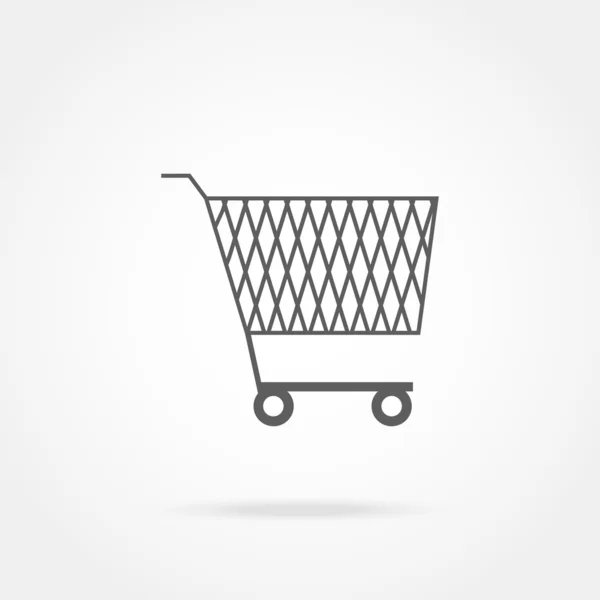Shopping basket icon — Stock Vector