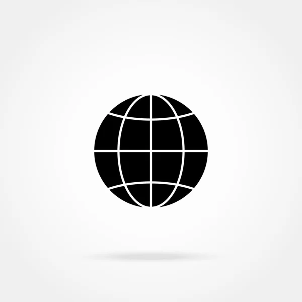 Globe icon — Stock Vector