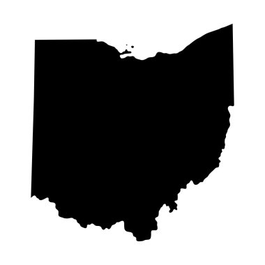 ABD'nin ohio state Haritası 