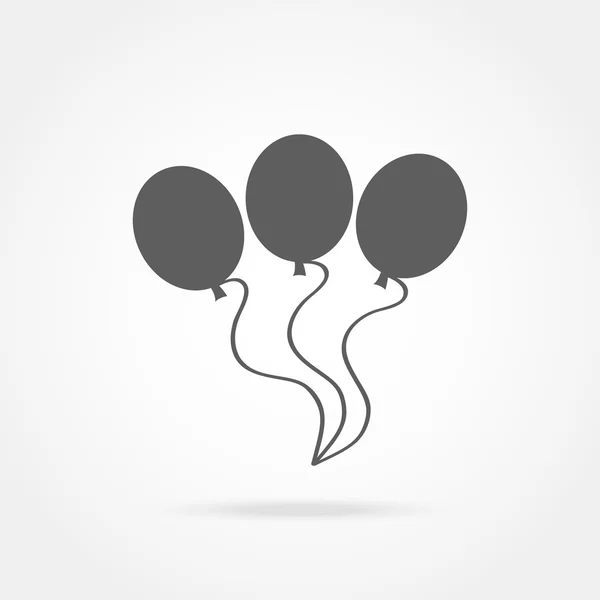 Globos de iconos — Vector de stock