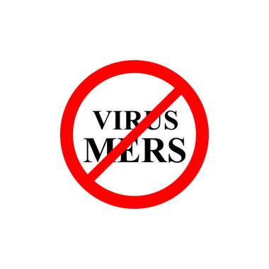 işareti virüs mers yasaklayan