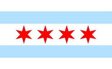 Chicago bayrağı