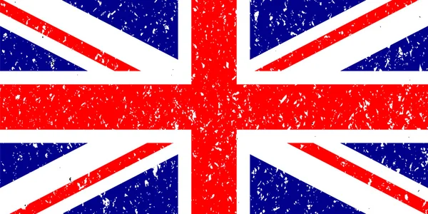 イギリスの国旗です — ストックベクタ