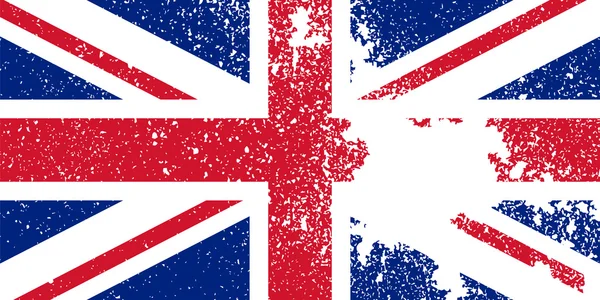 Bandera Wielkiej Brytanii — Wektor stockowy