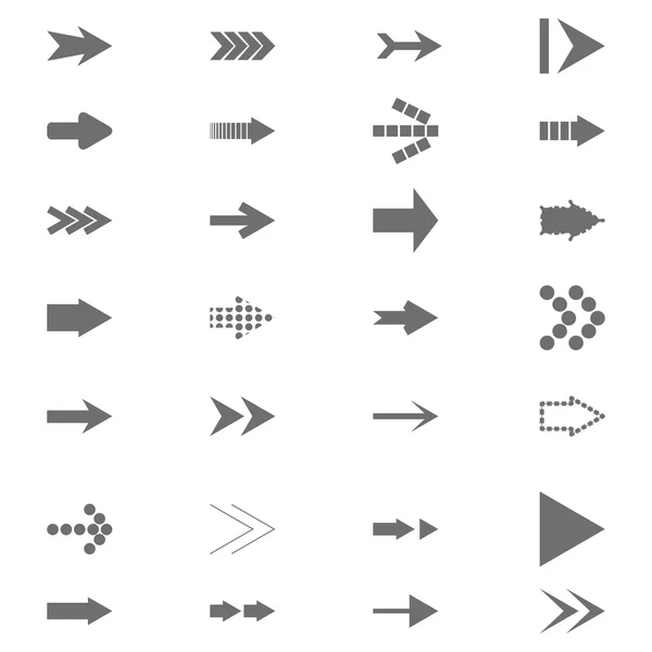 Набір іконок стрілки — стоковий вектор
