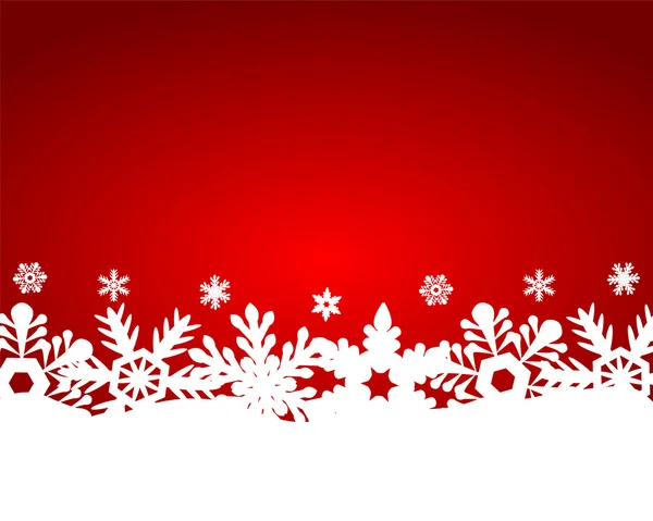 Χριστούγεννα κόκκινο φόντο — Διανυσματικό Αρχείο