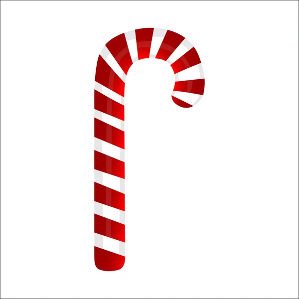 Traditional christmas candy cane — Stock Vector © be_low #30922977