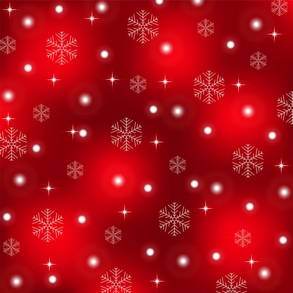 Weihnachten roter Hintergrund — Stockvektor