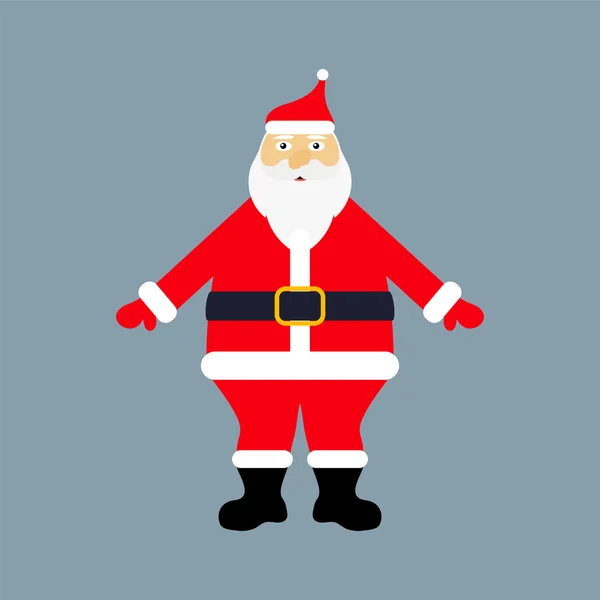 Weihnachtsmann Vektor Illustration Urlaub — Stockvektor