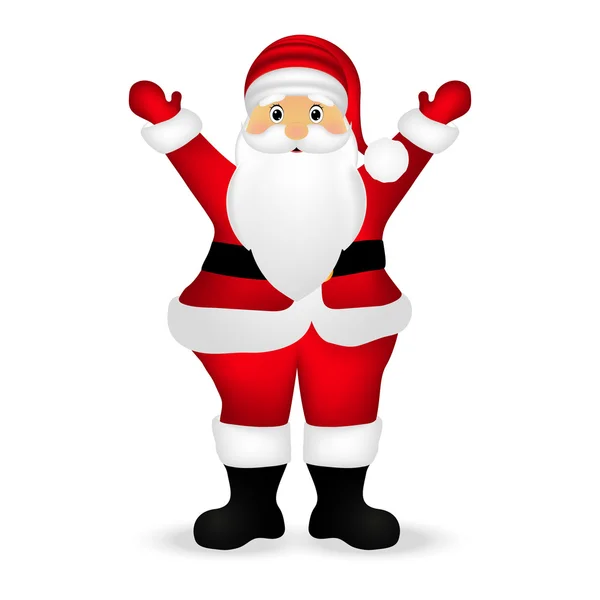 Santa Claus illustration vectorielle vacances — Image vectorielle
