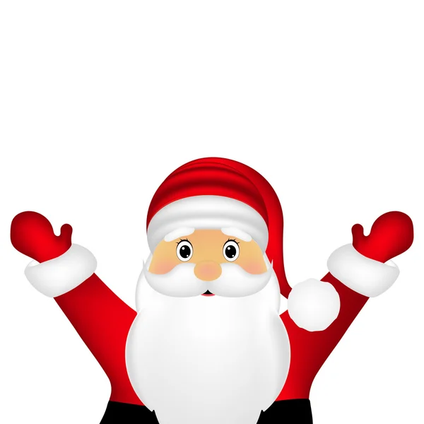 Ilustración vectorial Santa Claus — Vector de stock