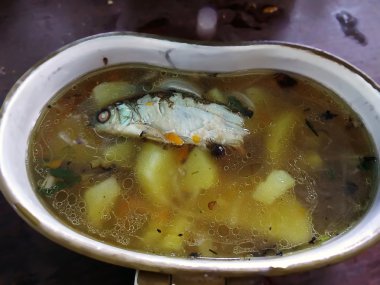 balık çorbası patates ile