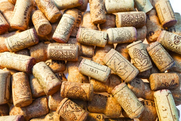 Mantar Tıpalar şarap kendilerini iç dergiler için doku