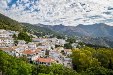 Mijas, Spain - May 6, 2023: View on small town of Mijas in Spain during May 2023