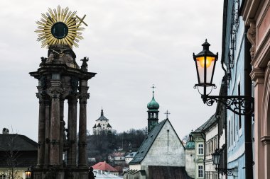 Banska Stiavnica tarihsel cityscape