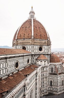 Beautiful Florence cathedral Santa Maria del Fiore, Italy clipart