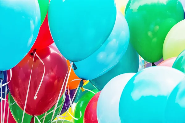 Festa dei palloncini, oggetti simbolici divertenti — Foto Stock