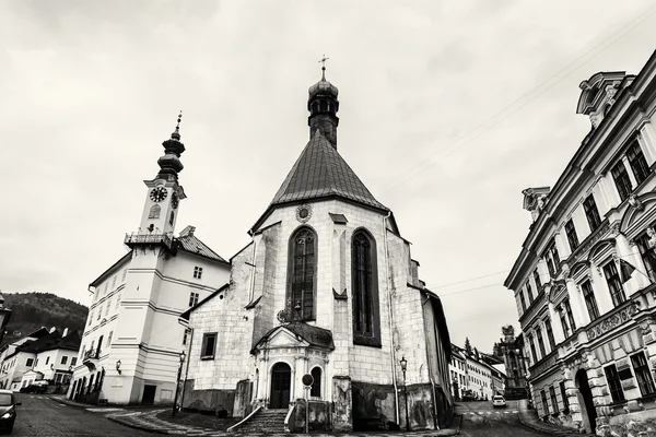 Saint Catherine Kilisesi ve Belediye Binası Banska Stiavnica City