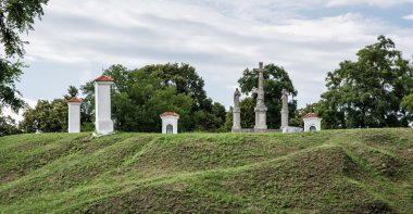 Skalica şehir, Slovakya, dini yerde Calvary