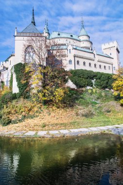 Bojnice kale ile Slovak Cumhuriyeti, mevsimlik su deposu