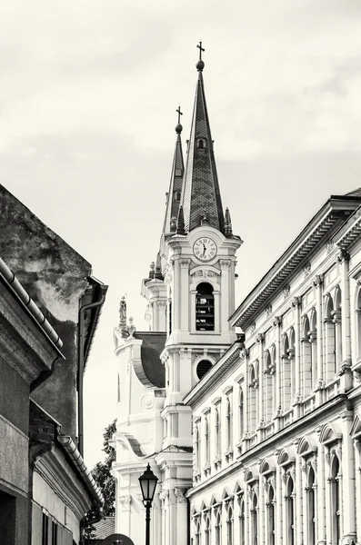 Szent Ignác-templom és a keresztény Múzeum, Esztergom, Magyarország — Stock Fotó