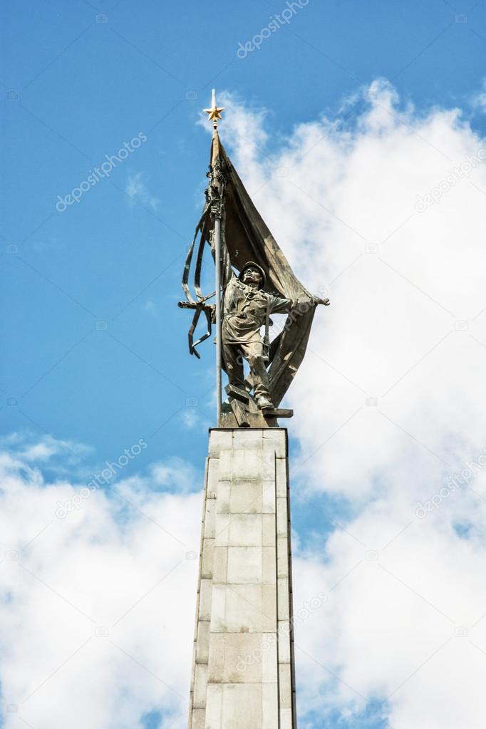 Slavin is the memorial monument and military cemetery