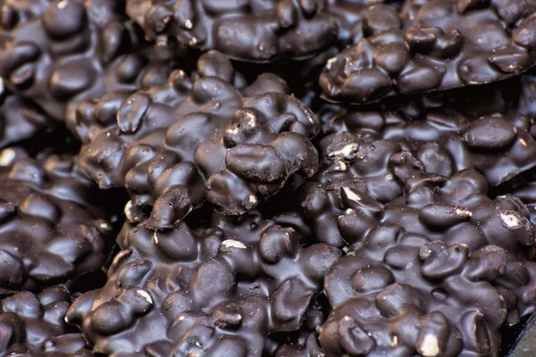 Fondo del arroz de chocolate negro —  Fotos de Stock