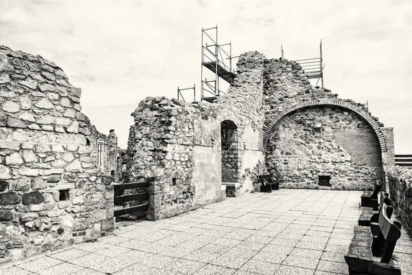 Visegrad Kalesi, Macaristan, antik mimari berbat — Stok fotoğraf