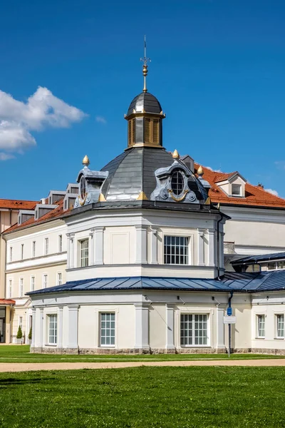 Blå Bad Turcianske Teplice Spa Resort Slovakien Hälsocentret Arkitektoniskt Tema — Stockfoto