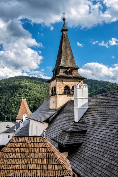 Ruínas Castelo Orava República Eslovaca Destino Viagem Tema Arquitectónico — Fotografia de Stock