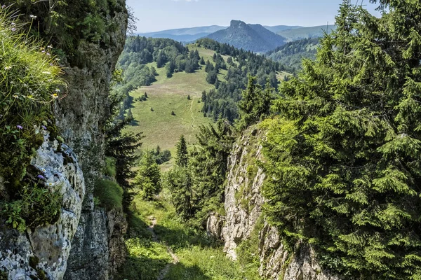 Nagy Fátra Hegység Szlovák Köztársaság Szezonális Természeti Jelenet Utazási Cél — Stock Fotó