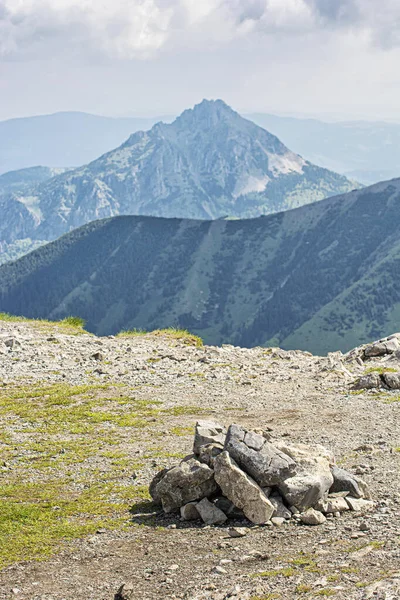 Velký Rozsutecký Vrch Velkého Kriváně Malá Fatra Slovenská Republika Turistický — Stock fotografie