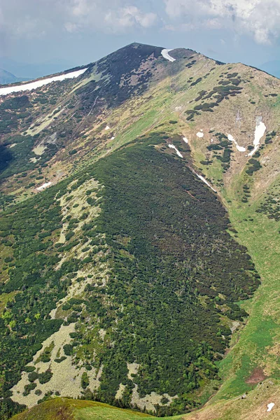 Pequeño Pico Krivan Pequeño Fatra República Eslovaca Tema Senderismo Escena — Foto de Stock