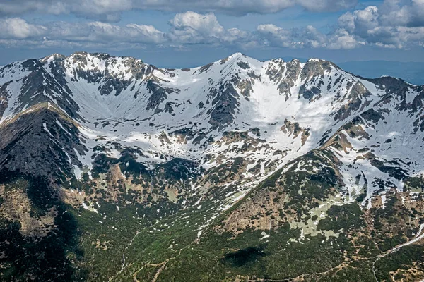 Banikov Dan Hruba Kopa Memuncak Dari Puncak Baranec Tatras Barat — Stok Foto