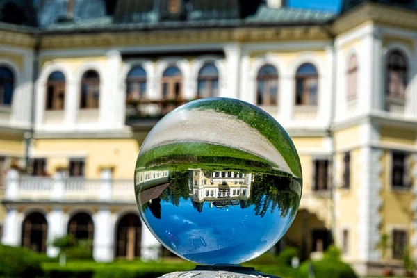 Pałac Betliar Kryształowej Kuli Słowacja Cel Podróży Temat Architektoniczny — Zdjęcie stockowe