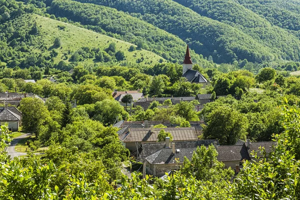 Village Lucka République Slovaque Scène Rurale Saisonnière Destination Voyage — Photo