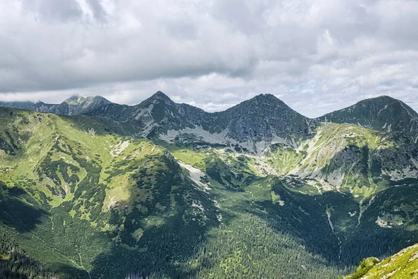 Tatry Zachodnie Republika Słowacka Temat Wędrówki Sezonowa Scena Naturalna — Zdjęcie stockowe