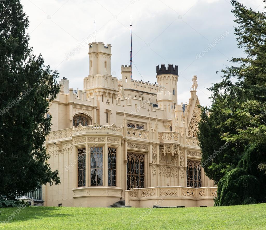 Lednice castle, Moravia, Czech republic