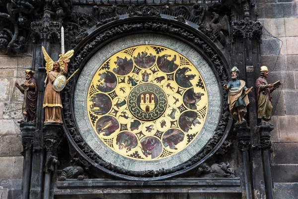 Horloge astronomique dans prague — Photo