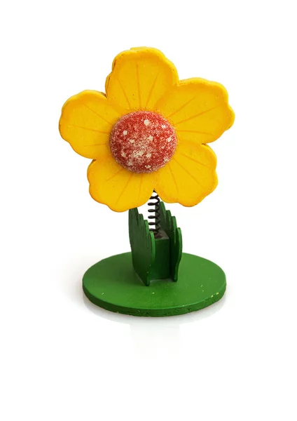 Clipe de lembrete na forma de flor — Fotografia de Stock
