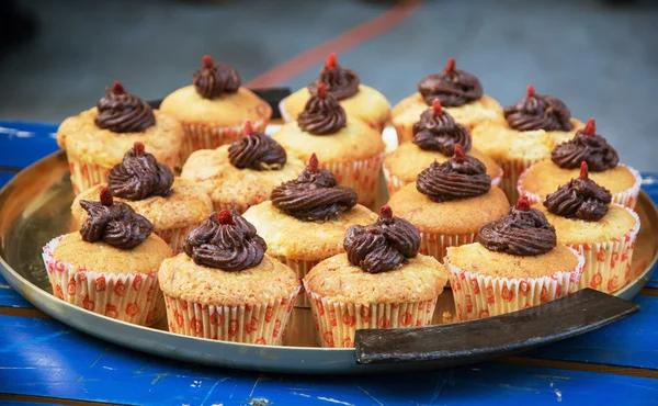 Tasty cupcakes — Stock Photo, Image