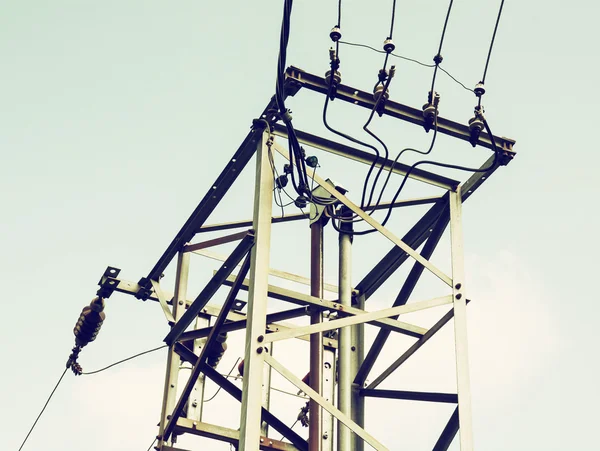 Electric pole — Stockfoto