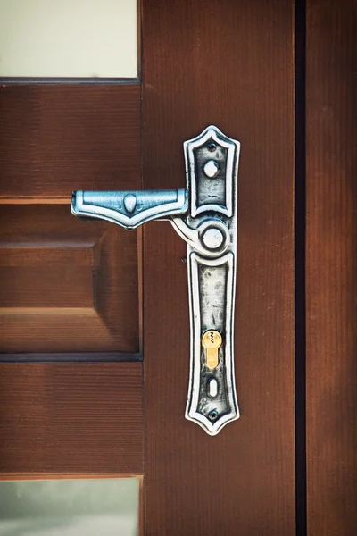 Stylish door knob — Stock Photo, Image