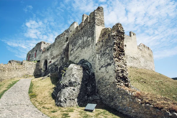 Beckov slottsruiner, Slovakien — Stockfoto