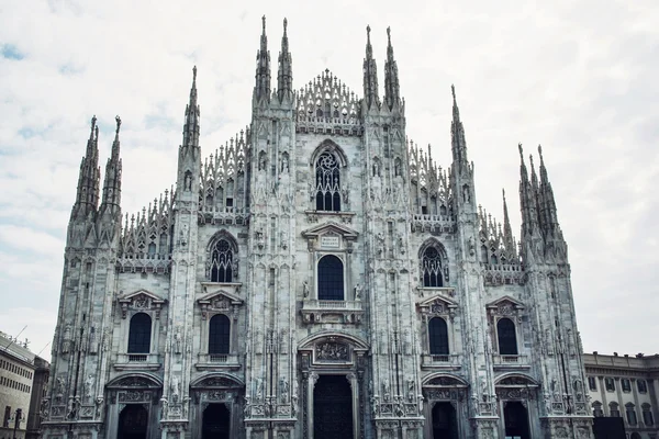 Katedra w Mediolanie (Duomo di Milano) — Zdjęcie stockowe