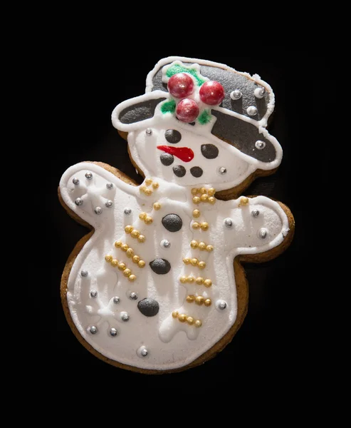 Gingerbread snowman — Stock Photo, Image