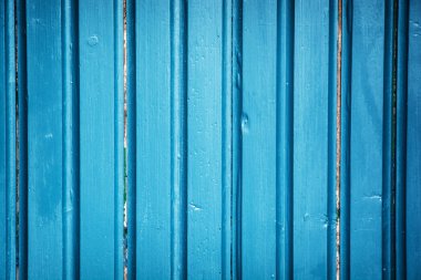 Mavi ahşap duvar arka plan