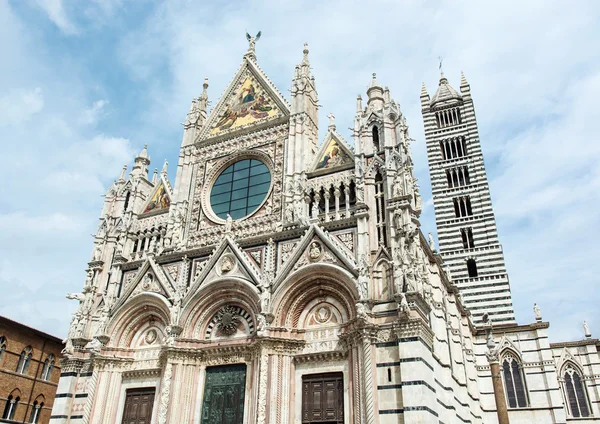 Katedra w Sienie, Włochy — Zdjęcie stockowe