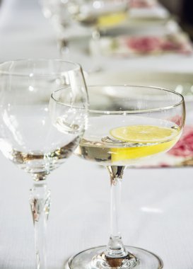 Vermut limonlu bardak