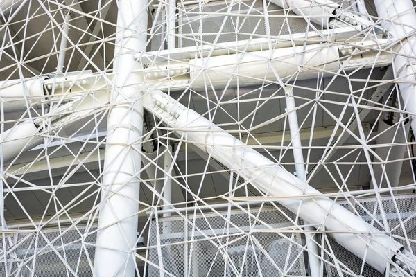 Futuristic wall design in the cobweb form — Stock Photo, Image